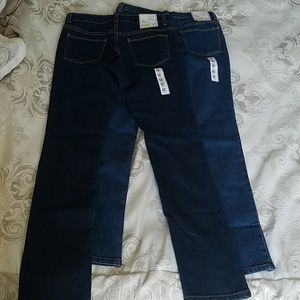 NWT 2 Pairs- girls skinny jeans, size 12